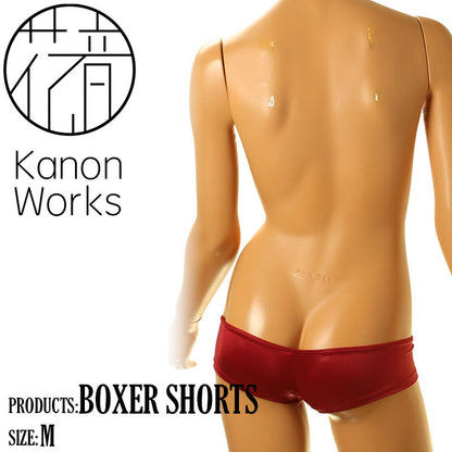 花音（Kanon Works）スーパーＷＥＴ ローレグ 極浅 ブルマ ボクサー KBR004