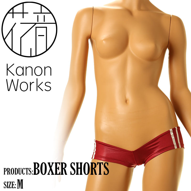花音（Kanon Works）スーパーＷＥＴ ローレグ 極浅 ブルマ ボクサー KBR004