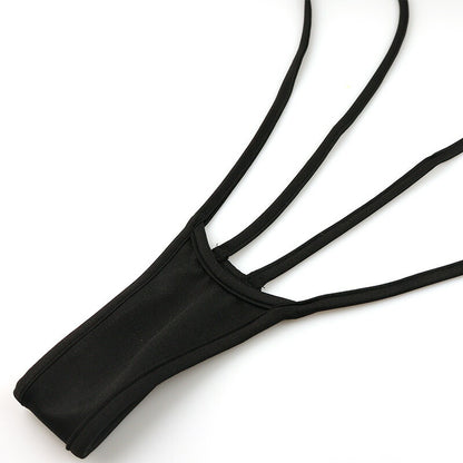 Kanon Works Sexy Suspender Shorts, Shiny Lycra Material, KPS006