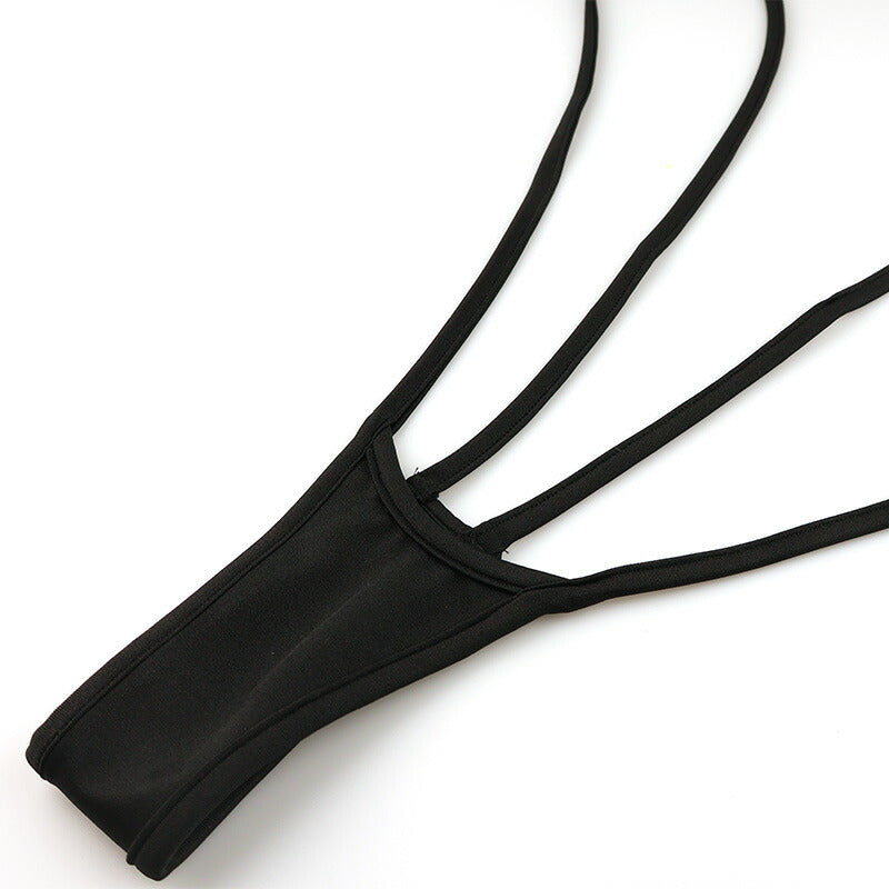 花音（Kanon Works）セクシーサスペンダーショーツ ライクラ光沢素材 KPS006