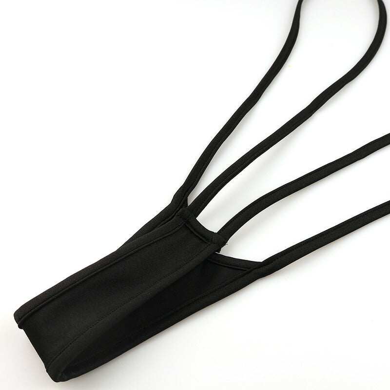 Kanon Works Sexy Suspender Shorts, Shiny Lycra Material, KPS006