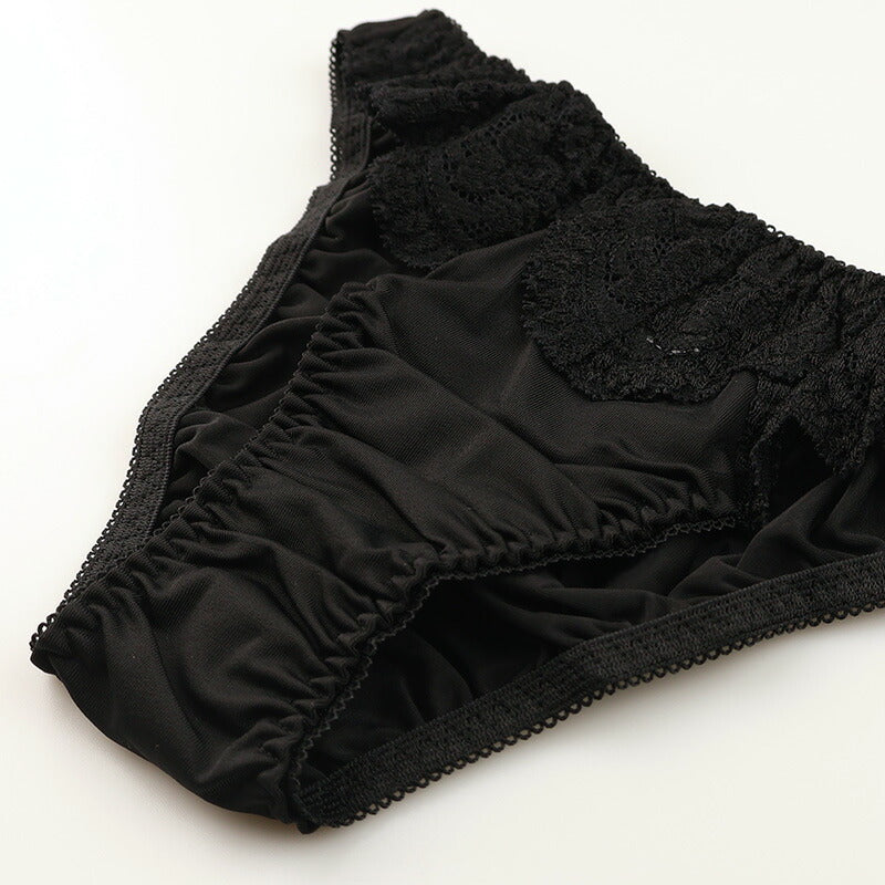 花音（Kanon Works）ストレッチレース フルバックショーツ しっとり快適 上品フィット KWS009