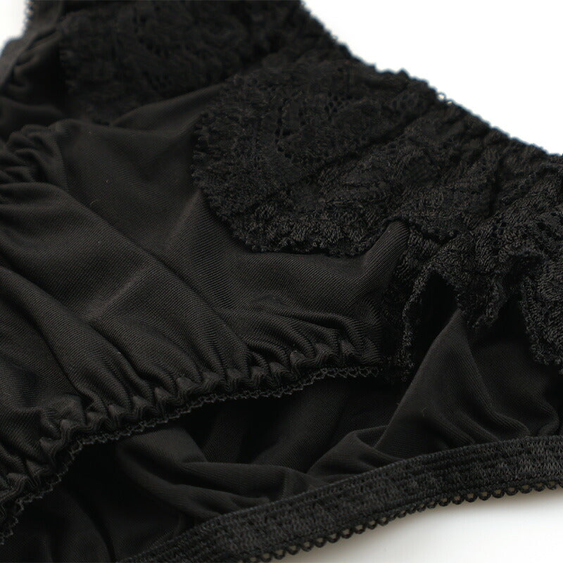 花音（Kanon Works）ストレッチレース フルバックショーツ しっとり快適 上品フィット KWS009