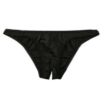 花音（Kanon Works）艶やかサテン素材 股ワレ仕様 セクシーフルバック KWS013