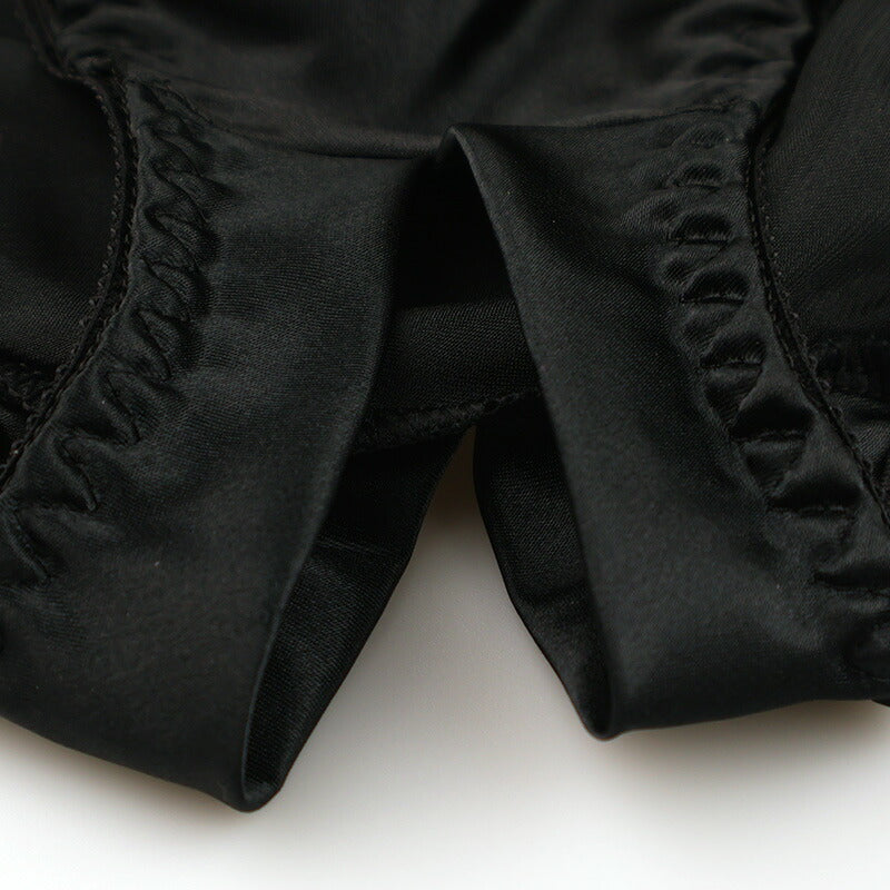 花音（Kanon Works）艶やかサテン素材 股ワレ仕様 セクシーフルバック KWS013