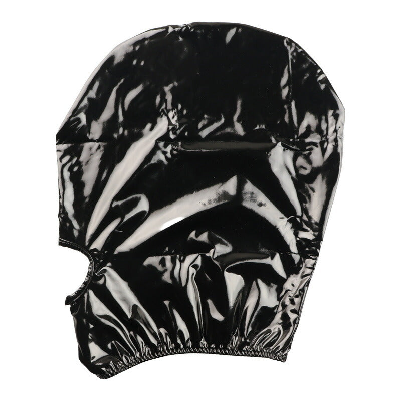 花音（Kanon Works）高級エナメル フェイスマスク 口開きタイプ 艶やか 光沢感 KZM004