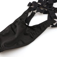 ラ・ポーム ライクラ生地 ソフトパワーゴム 亀甲デザインプレイスーツ LPS002