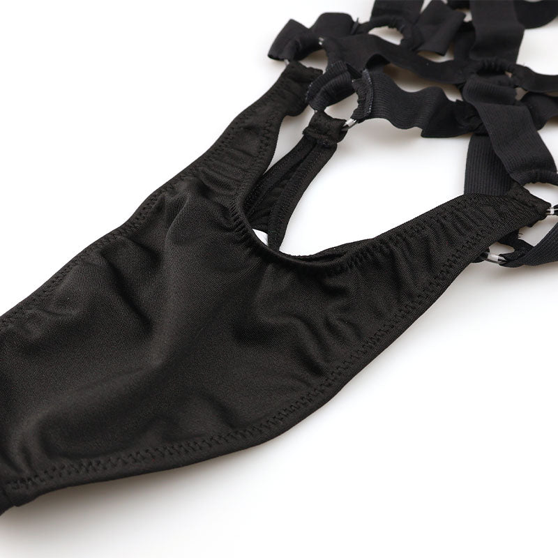 ラ・ポーム ライクラ生地 ソフトパワーゴム 亀甲デザインプレイスーツ LPS002