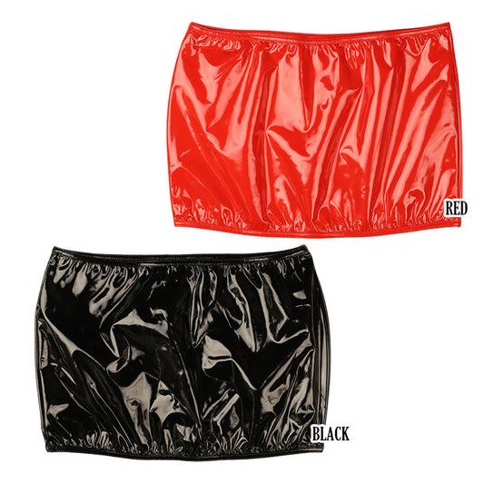 Cherry Love Patent Fabric Super Tight Mini Skirt Cherry Love Brand LS088