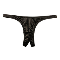 チェリーラブ 艶やか輝き メタリックTバックショーツ 股ワレ大胆デザイン LS168