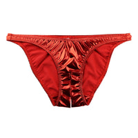 チェリーラブ 艶やか輝き メタリックフルバックショーツ 股ワレ大胆デザイン LS169