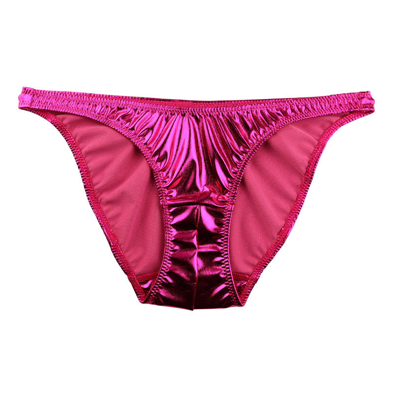 チェリーラブ 艶やか輝き メタリックフルバックショーツ 股ワレ大胆デザイン LS169