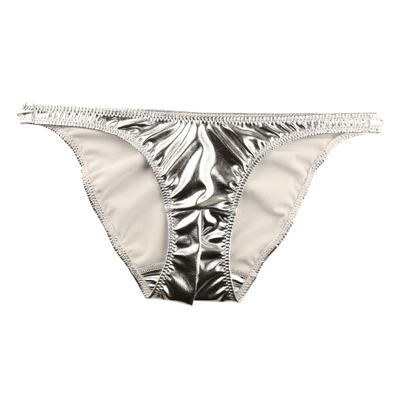 チェリーラブ 艶やか輝き メタリックフルバックショーツ 股ワレ大胆デザイン LS169