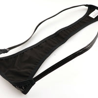 チェリーラブ 光沢エナメル生地 レディースハイレグTバックショーツ 脇細デザインでセクシー＆高級感 美しいラインと快適フィット LS194