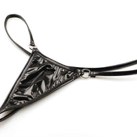 チェリーラブ エナメル光沢 ミニタイプボディコン×マイクロGストリングコスチュームセット LS200