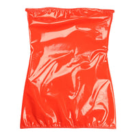 チェリーラブ エナメルボディコン チューブトップ タイトミニ マイクロミニコスチューム 光沢感 LS212