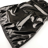 チェリーラブ エナメルボディコン チューブトップ タイトミニ マイクロミニコスチューム 光沢感 LS212