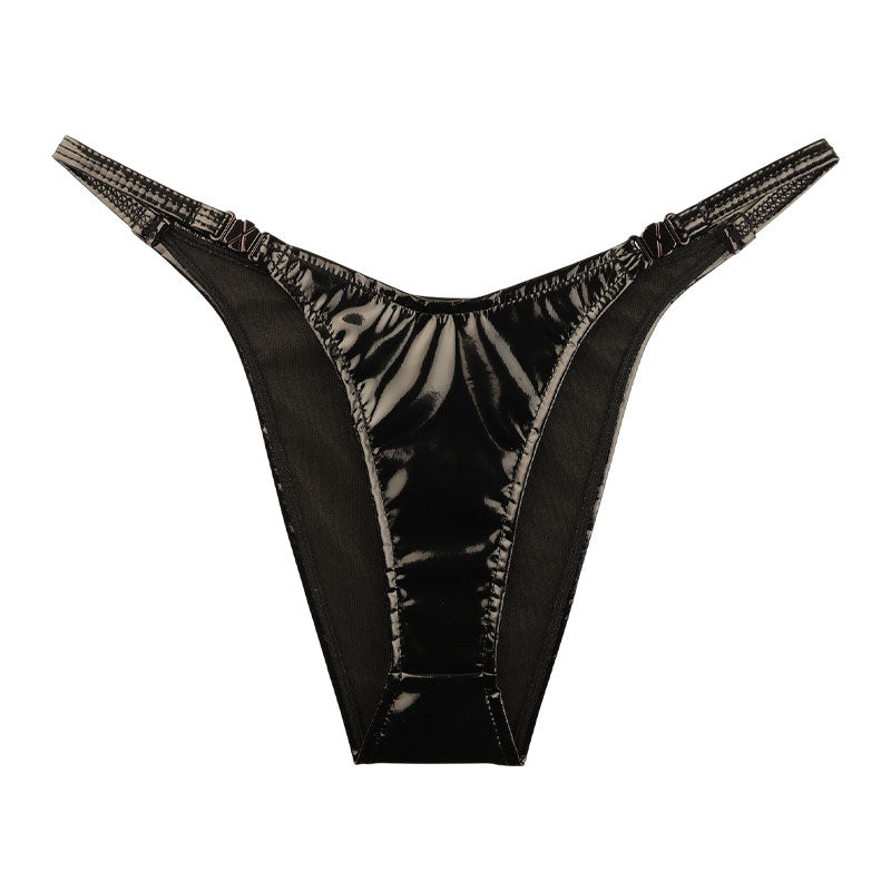 チェリーラブ ハーフバックショーツ エナメル 光沢 ハイレグ ワンタッチ LS217