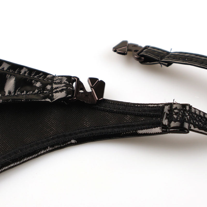 チェリーラブ ハーフバックショーツ エナメル 光沢 ハイレグ ワンタッチ LS217