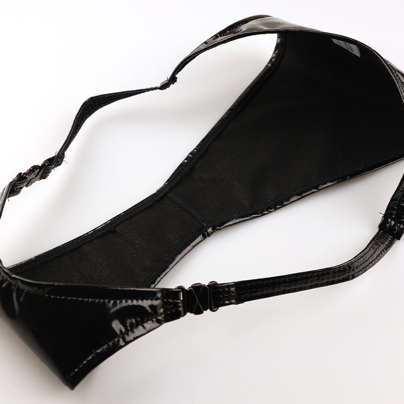 チェリーラブ ハーフバックショーツ エナメル 光沢 ハイレグ ワンタッチ LS217