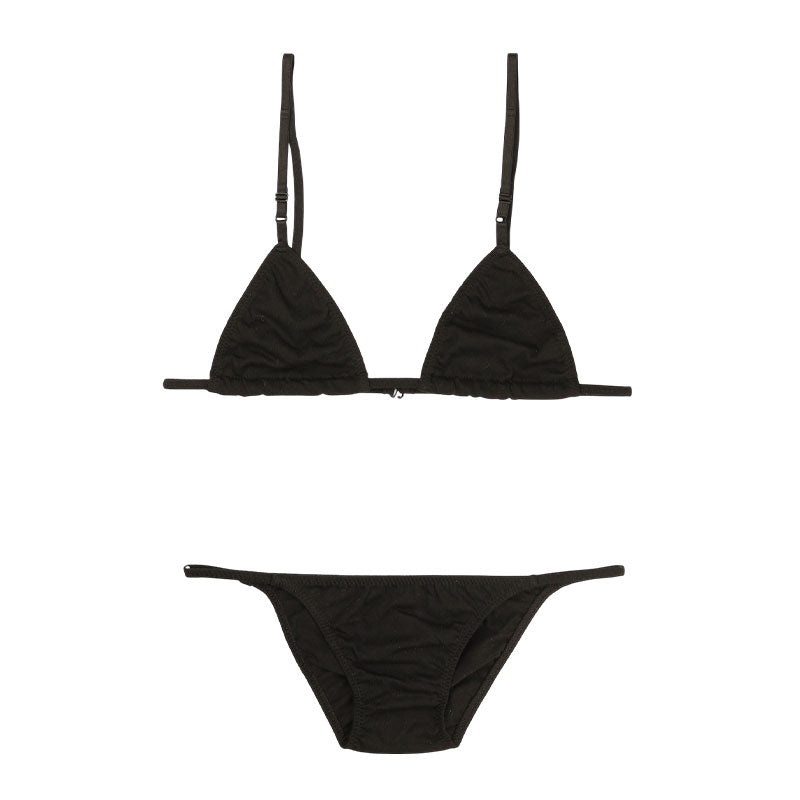 Men's Cotton Triangle Bra & Ultra-Shallow Nano Full Back Set (MBS001)