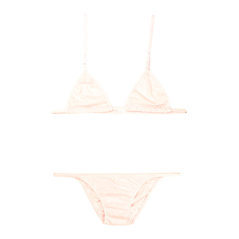 Men's Cotton Triangle Bra & Ultra-Shallow Nano Full Back Set (MBS001)