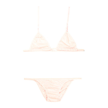 Men's Cotton Triangle Bra & Ultra-Shallow Nano Full Back Set (MBS001)