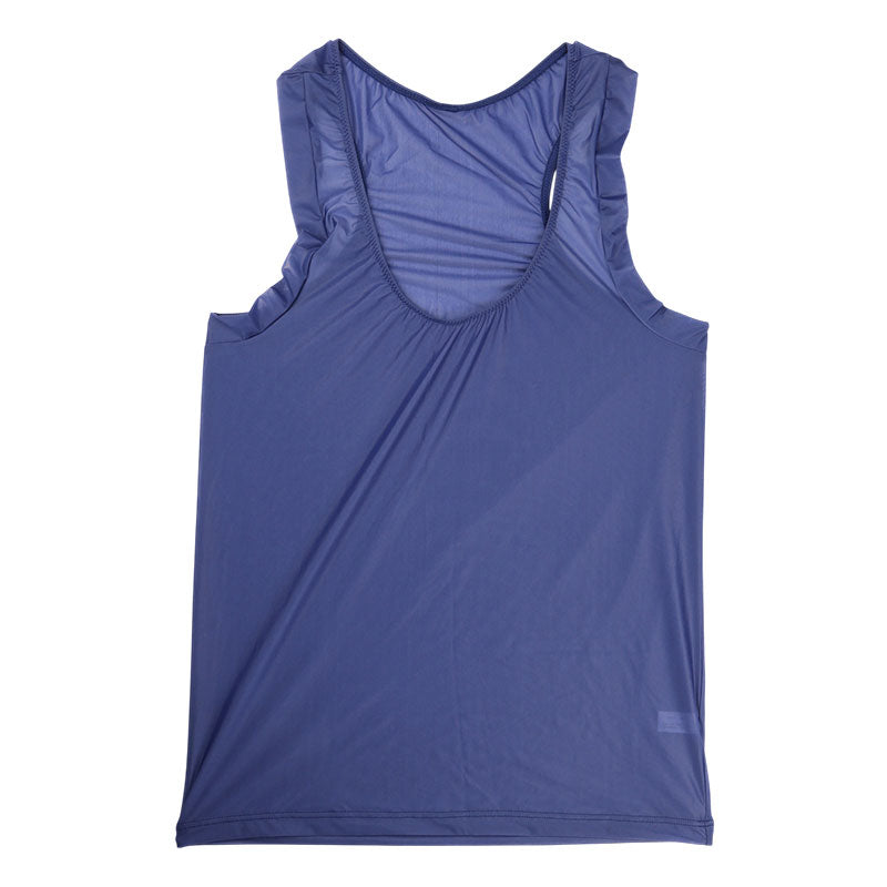 メンズ GUS生地 極薄 シースルー シャツ タンクトップ MTT01