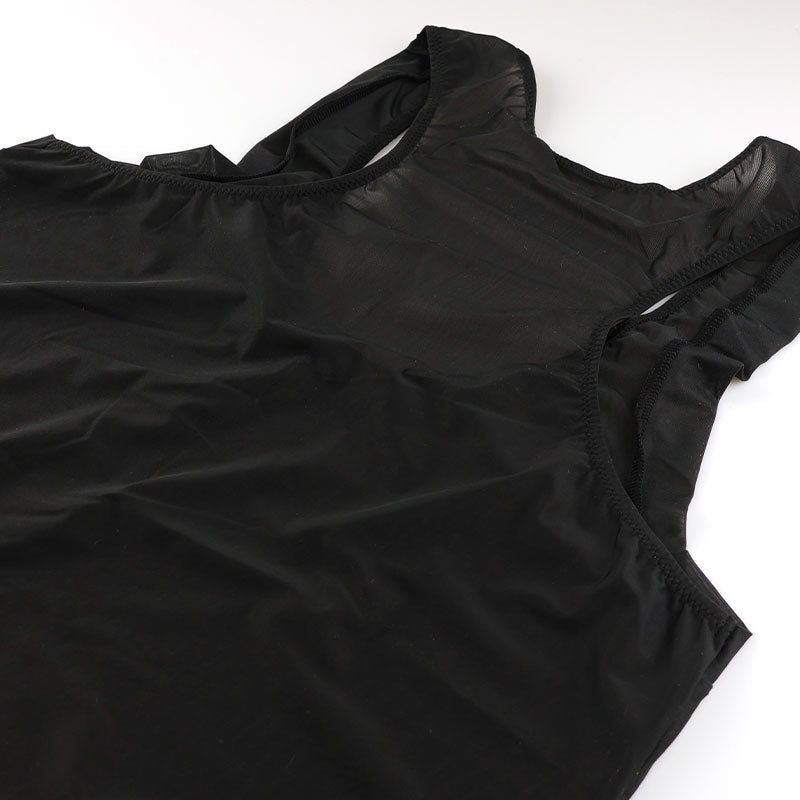 Men's GUS Fabric Ultra-Thin See-Through Tank Top MTT01