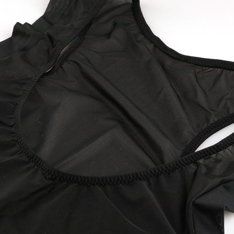 メンズ GUS生地 極薄 シースルー シャツ タンクトップ MTT01