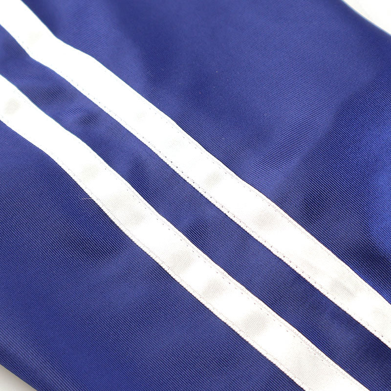 La Paum Women's Tight Mini Gymnastics Uniform with Side Stripes, Glossy Super Wet Fabric, TA06