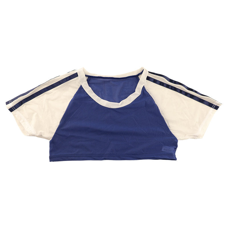 ラ・ポーム 超ミニ体操服 nanoタイプ GUS生地 透け感 2本ライン付き TA07