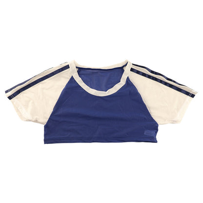 La Paum Ultra-Mini Gymnastics Uniform, Nano Type, GUS Fabric, Sheer, with Two Stripes, TA07