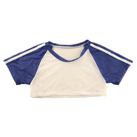 ラ・ポーム 超ミニ体操服 nanoタイプ GUS生地 透け感 2本ライン付き TA07