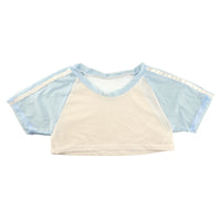 ラ・ポーム 超ミニ体操服 nanoタイプ GUS生地 透け感 2本ライン付き TA07