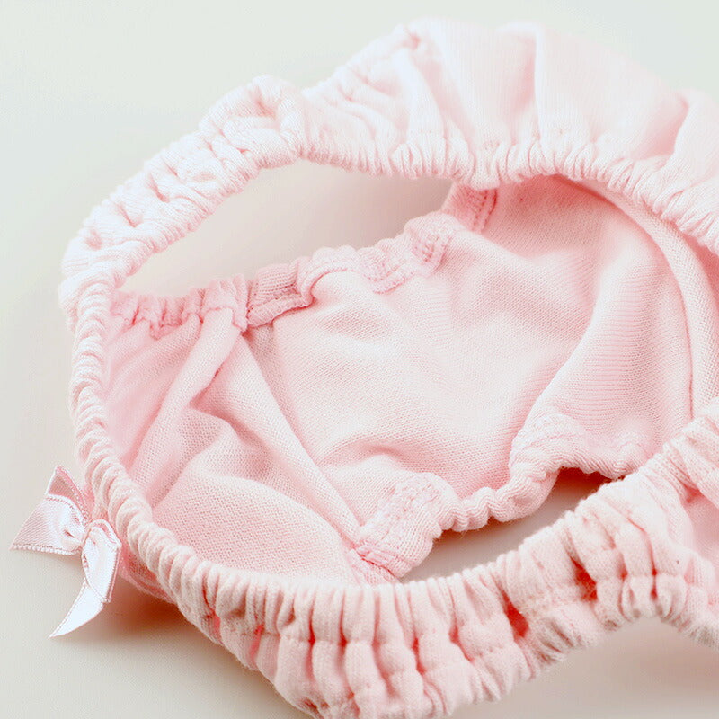 玉響（TAMAYURA）コットン生地使用インゴムハイパーローライズスキャンティー TIG001