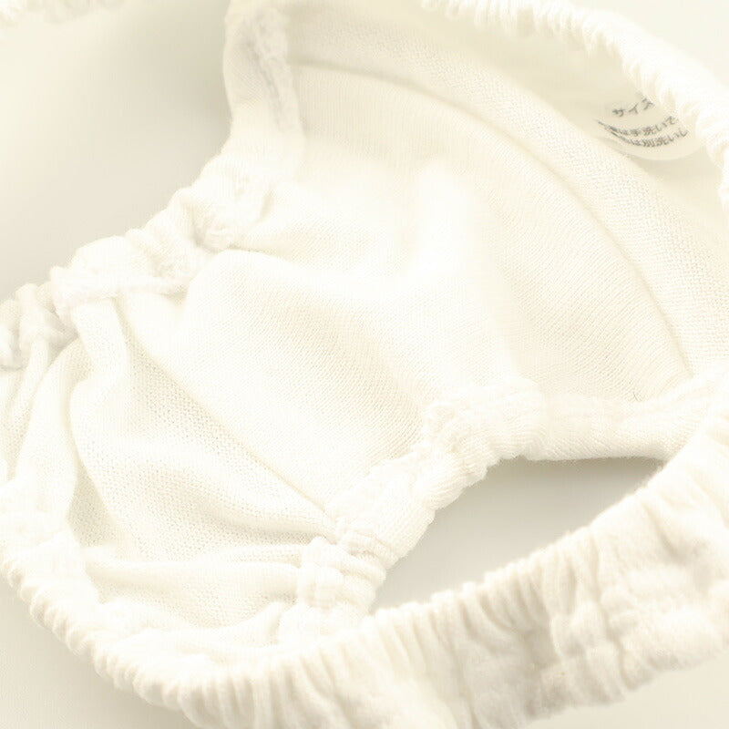 玉響（TAMAYURA）コットン生地使用インゴムスーパーローライズスキャンティー TIG003