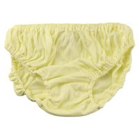 La-Pomme Cotton-in-rubber scantiful back shorts with small, crunchy ribbon 113050