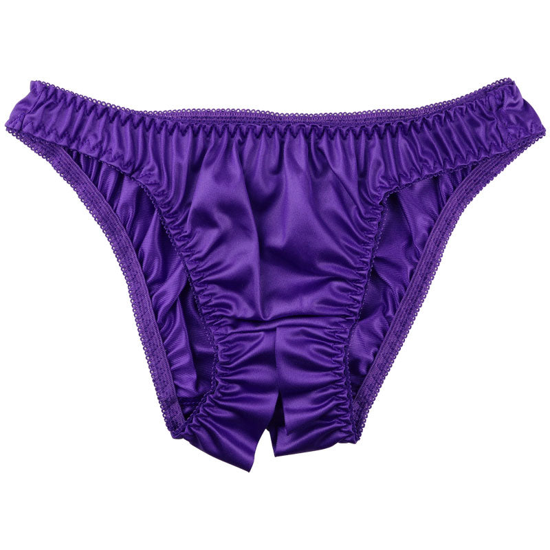 La-Pomme Felica Open Crotch Fullback Shorts 115024