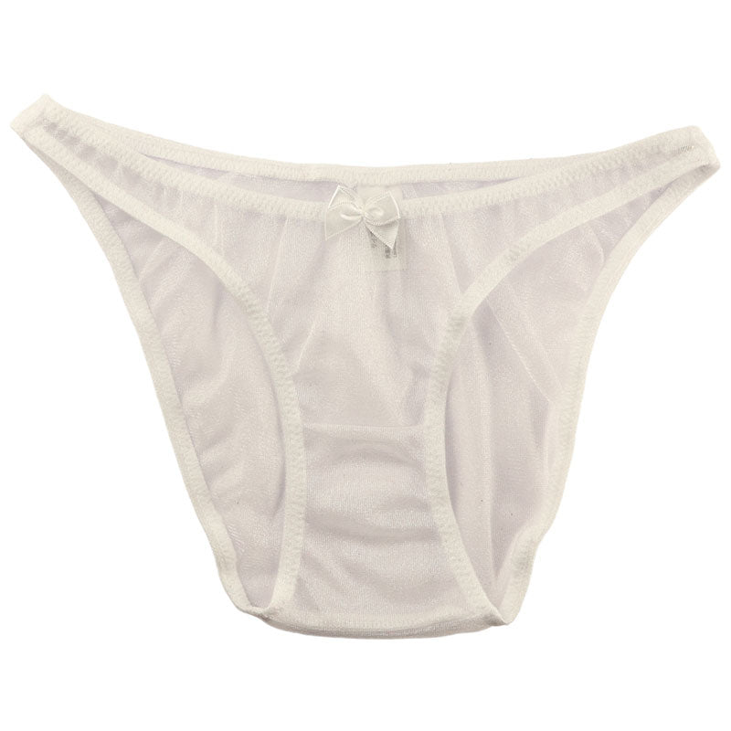 ラ・ポーム スパークハーフ生地 キラキラ フルバックショーツ 115026