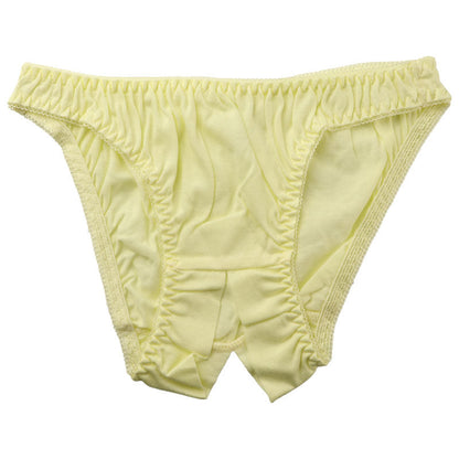 【OUTLET】ラ・ポーム コットン オープンクロッチフルバックショーツ 115028