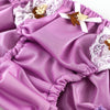 La Paume Soalis Fabric In-Rubber Scanty Full Back Shorts 115039