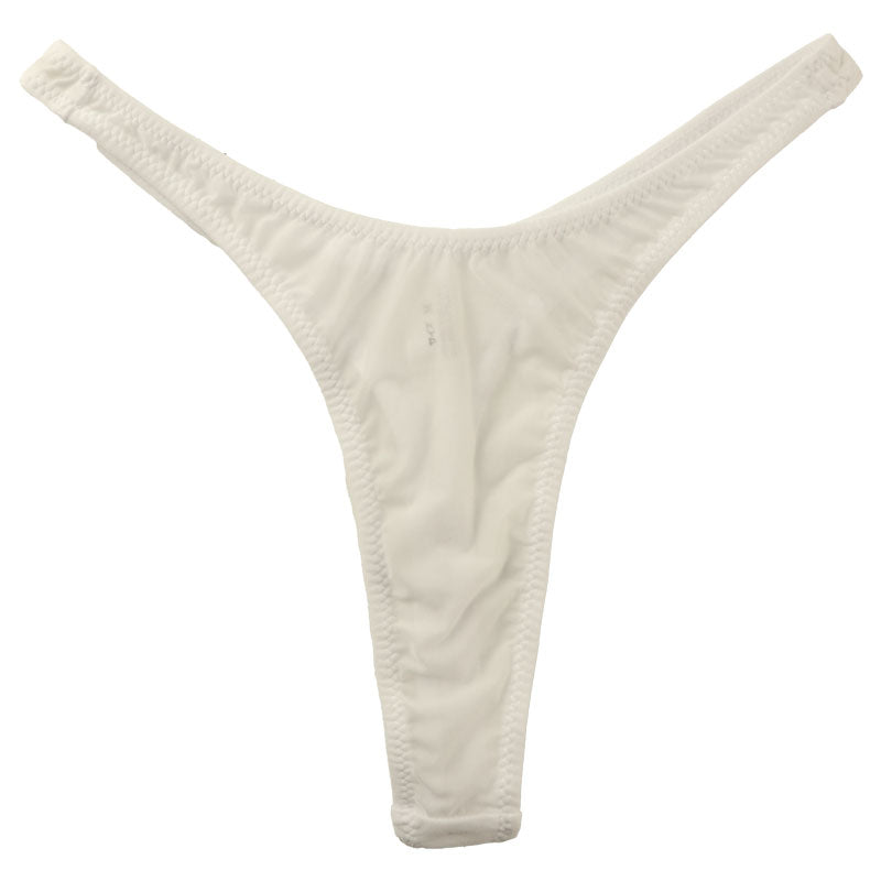 La-Pomme GUS fabric high leg tight design T-back shorts 119103