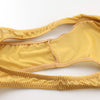 La-Pomme GUS fabric high leg tight design half back shorts 119104