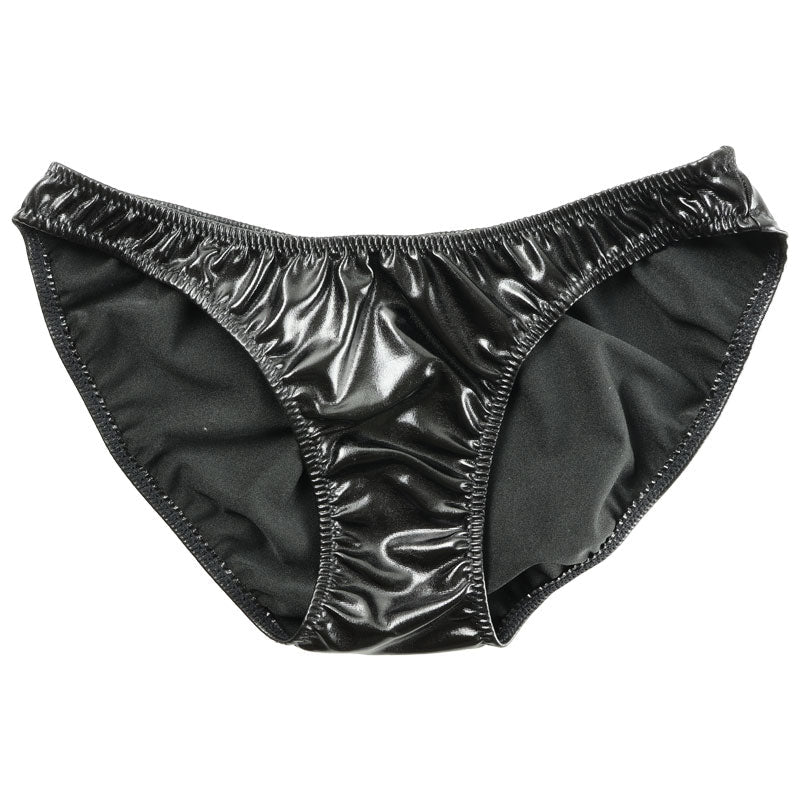 La-Pomme Metallic 1-piece no-haggle fullback shorts 119121
