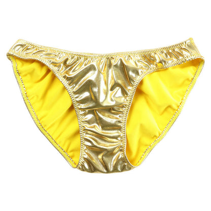 La-Pomme Metallic 1-piece no-haggle fullback shorts 119121
