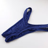 La-Pomme GUS fabric shirred elastic low rise type T-back shorts 119140