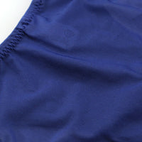 La-Pomme GUS fabric high leg half back shorts 120021