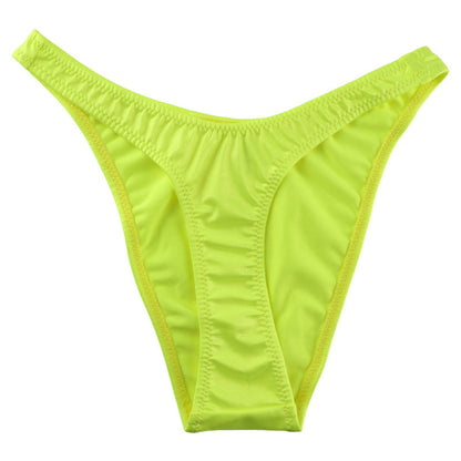 【OUTLET】ラ・ポーム スーパーWET生地 Tフロント ハーフバックショーツ 123007