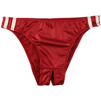 La Paume Super WET Open Crotch Perforated Bloomer Shorts 124004